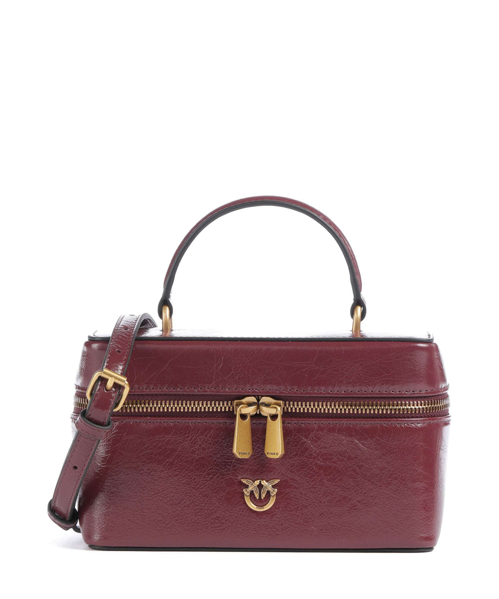 Pinko Vanity Mini Crossbody bag ribes intenso/antique gold