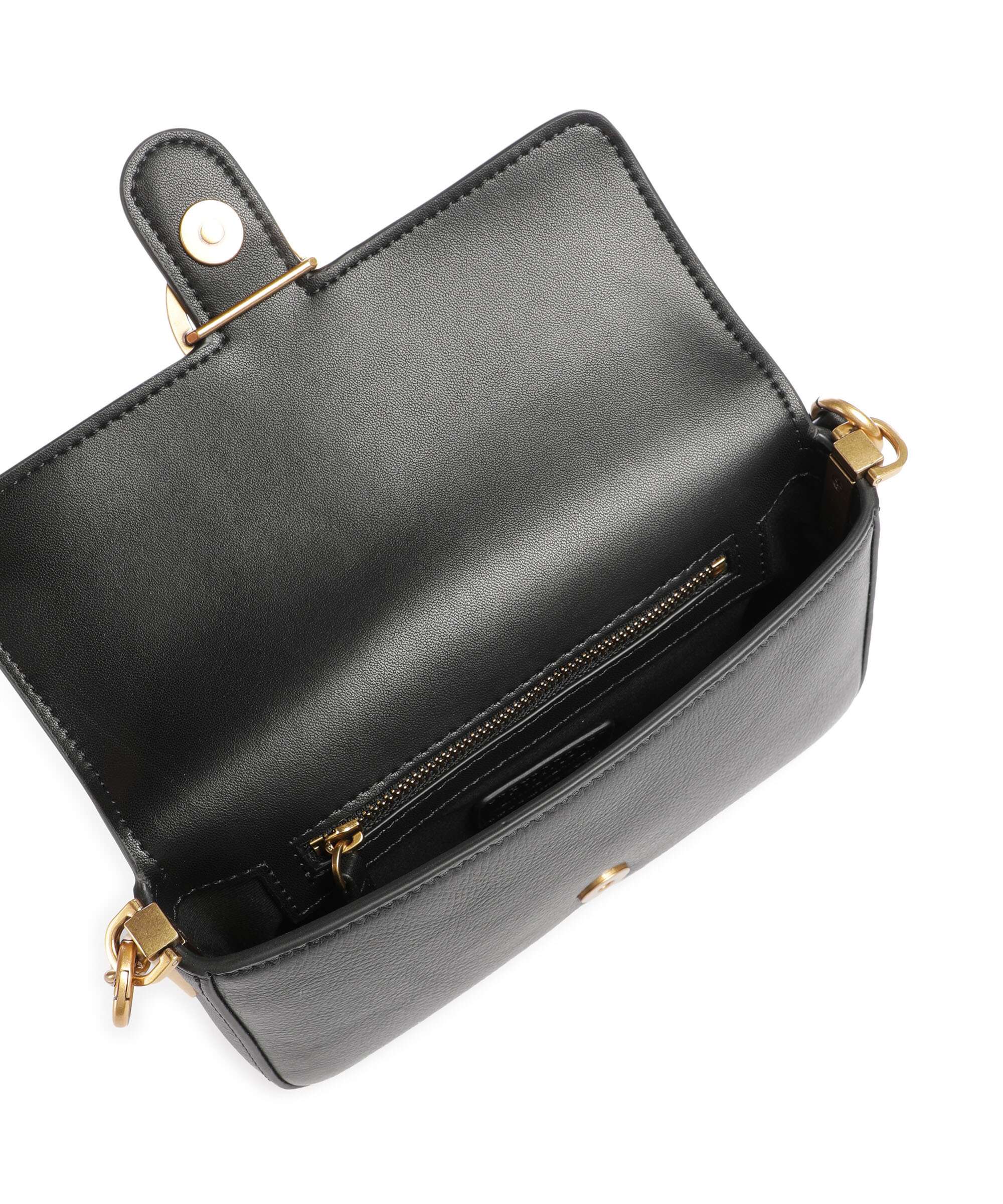 Pinko Love One Baby Slouchy Crossbody bag nero/antique gold
