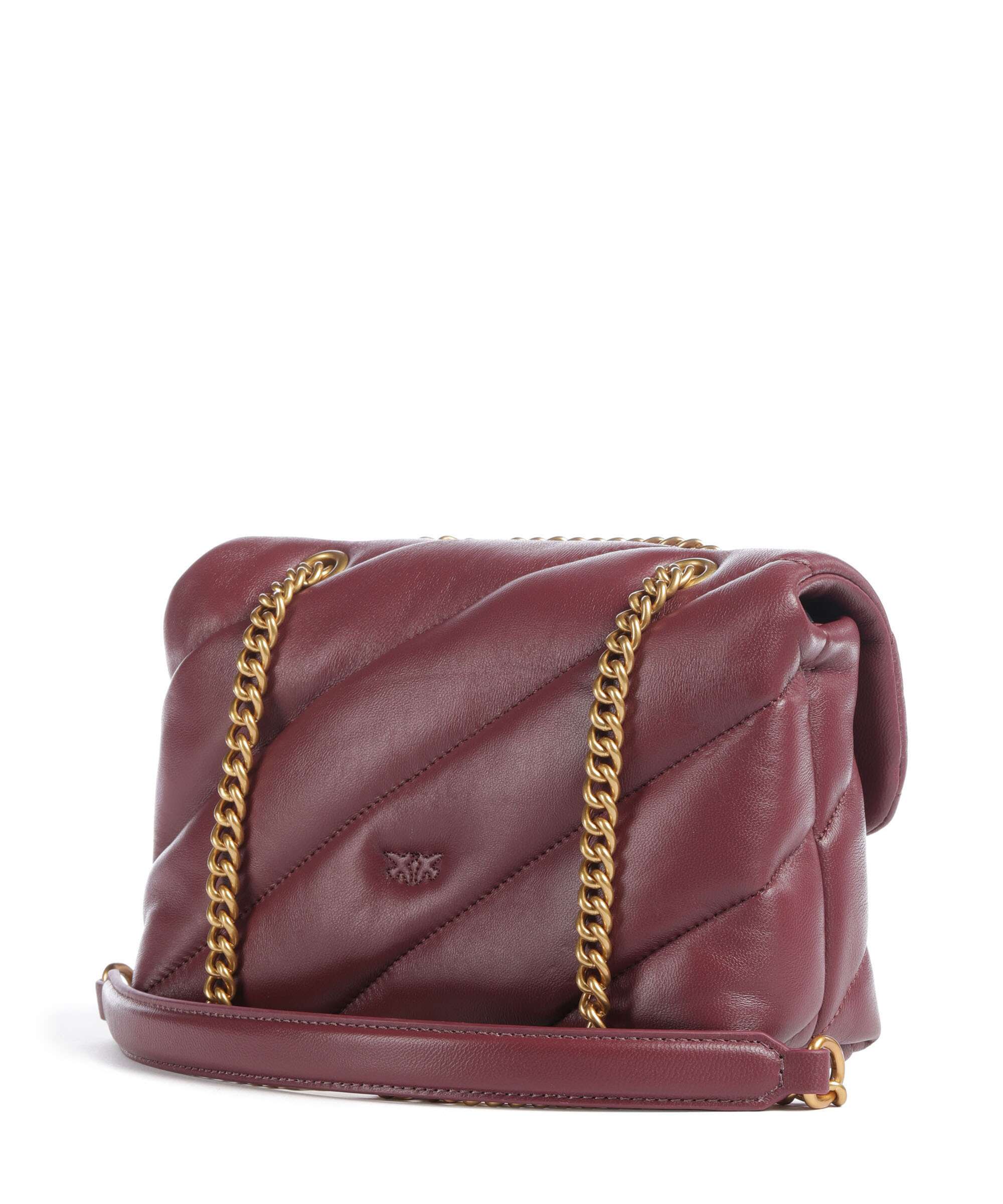 Pinko Love Puff Mini Shoulder bag ribes intenso/antique gold