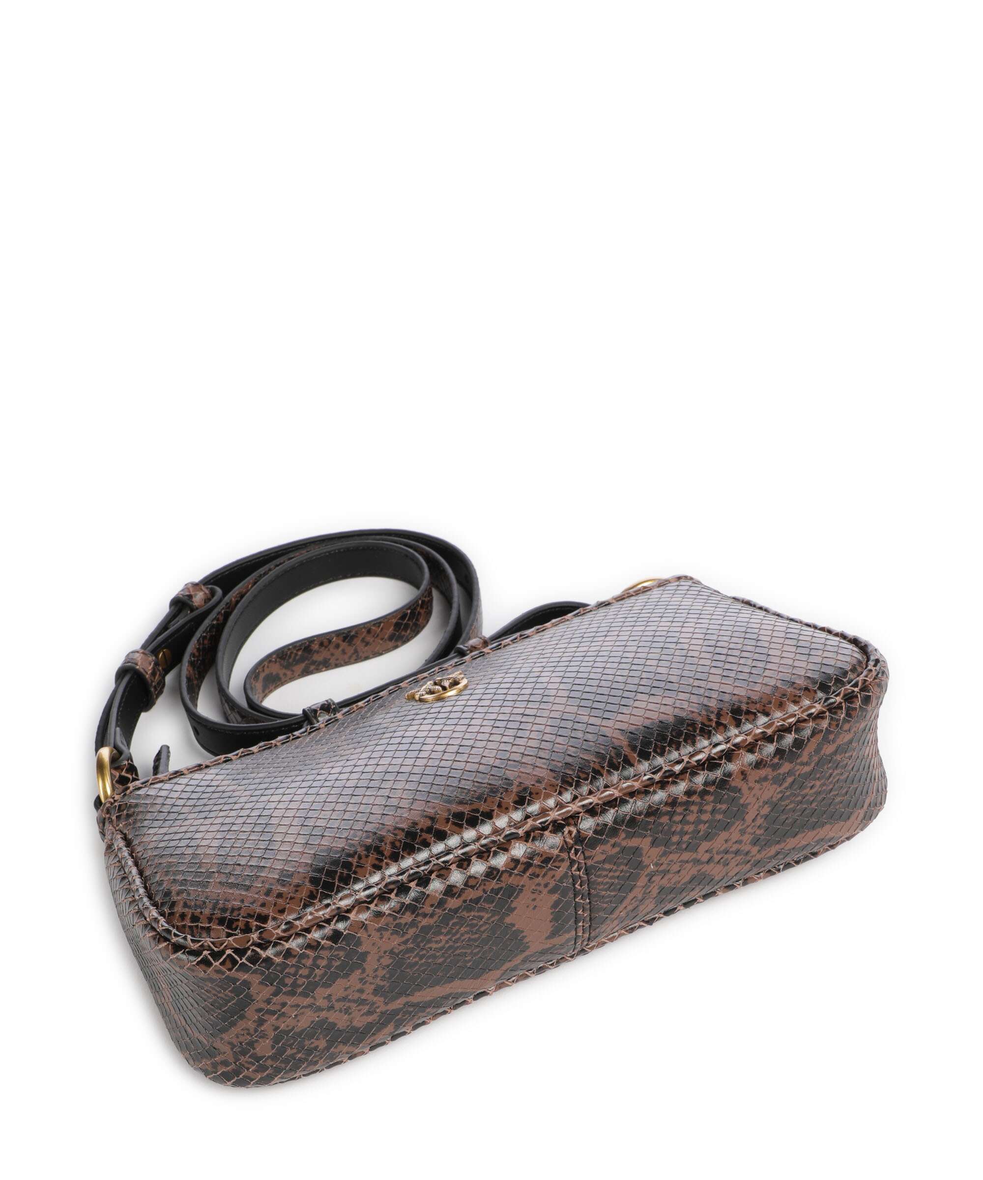 Pinko Half Moon Mini Crossbody bag roccia/marrone/antique gold