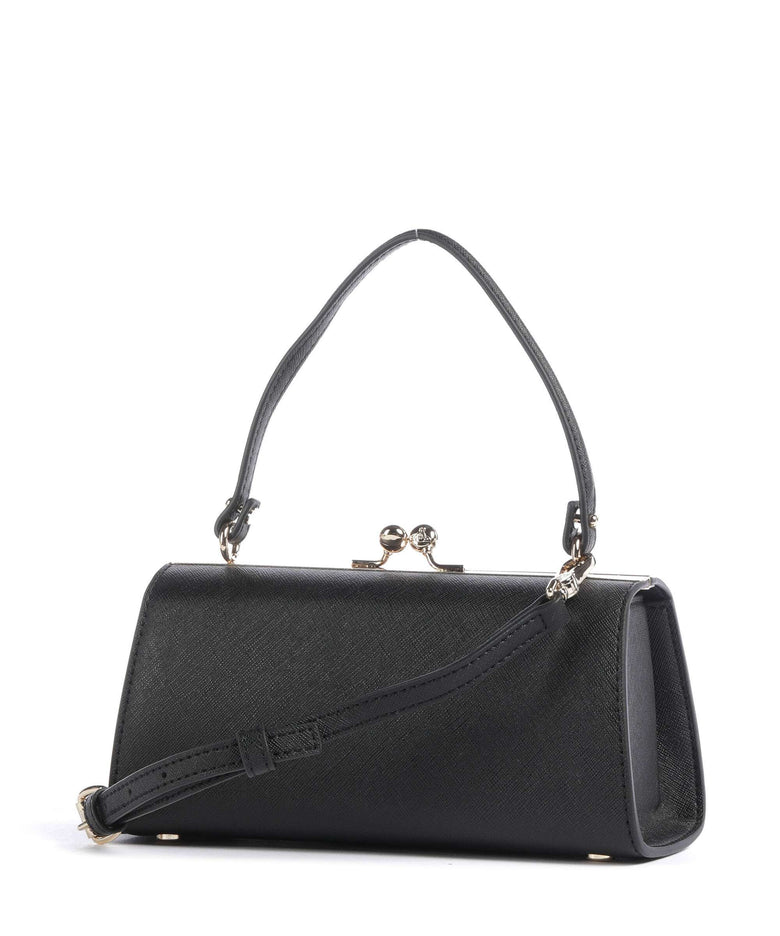 Vivienne Westwood Doll Frame Saffiano XL Handbag black