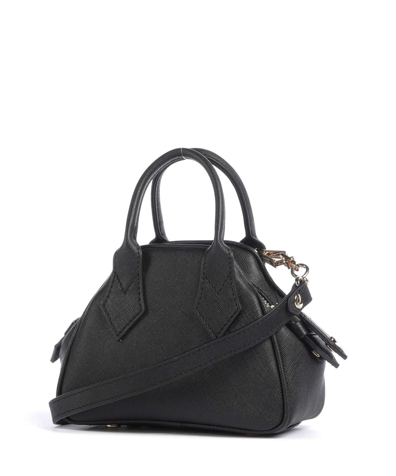 Vivienne Westwood Yasmine Saffiano Mini Crossbody bag black