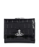 Vivienne Westwood Frame Embossed Croc Small Portafoglio black