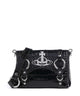 Vivienne Westwood Kim Embossed Croc Borsa a tracolla black
