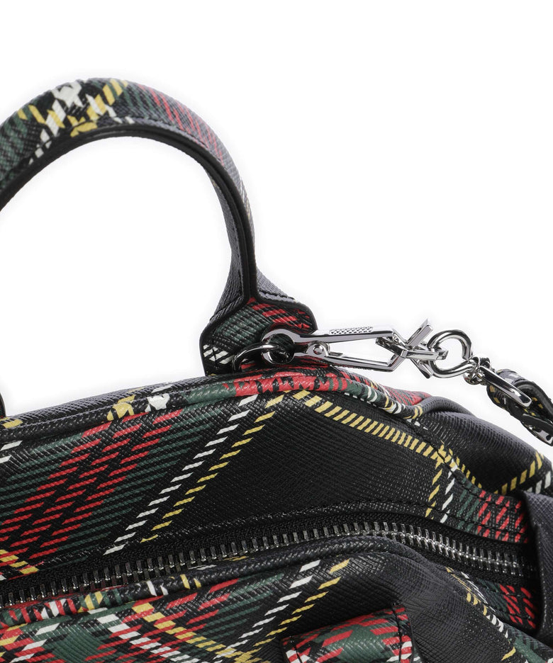 Vivienne Westwood Yasmine Saffiano Printed Small Handbag chelsea tartan