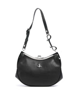 Vivienne Westwood Charm Frame Supple Borsa a spalla black