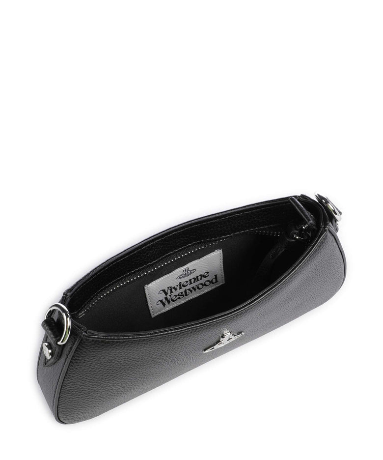 Vivienne Westwood Tasha Grain Shoulder bag black