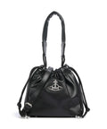 Vivienne Westwood Hilary Grain Small Bucket bag black