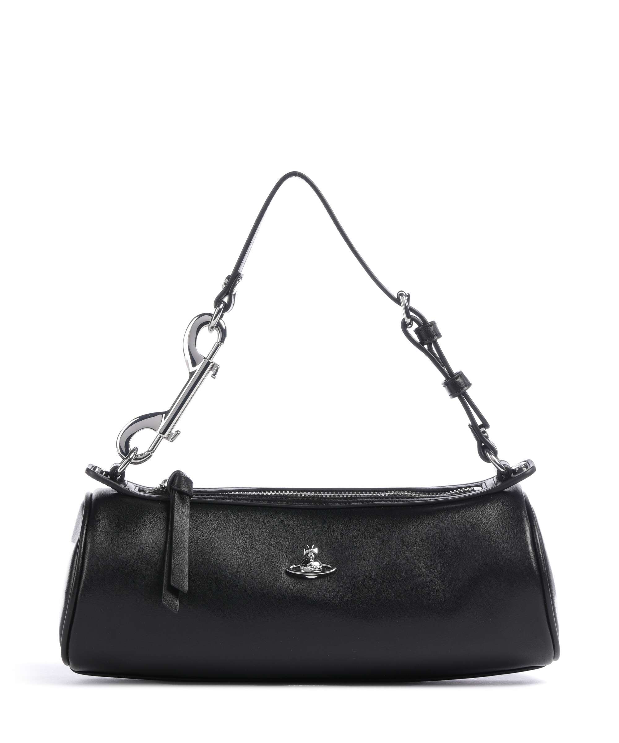 Vivienne Westwood Cindy Cylinder Smooth Shoulder bag black