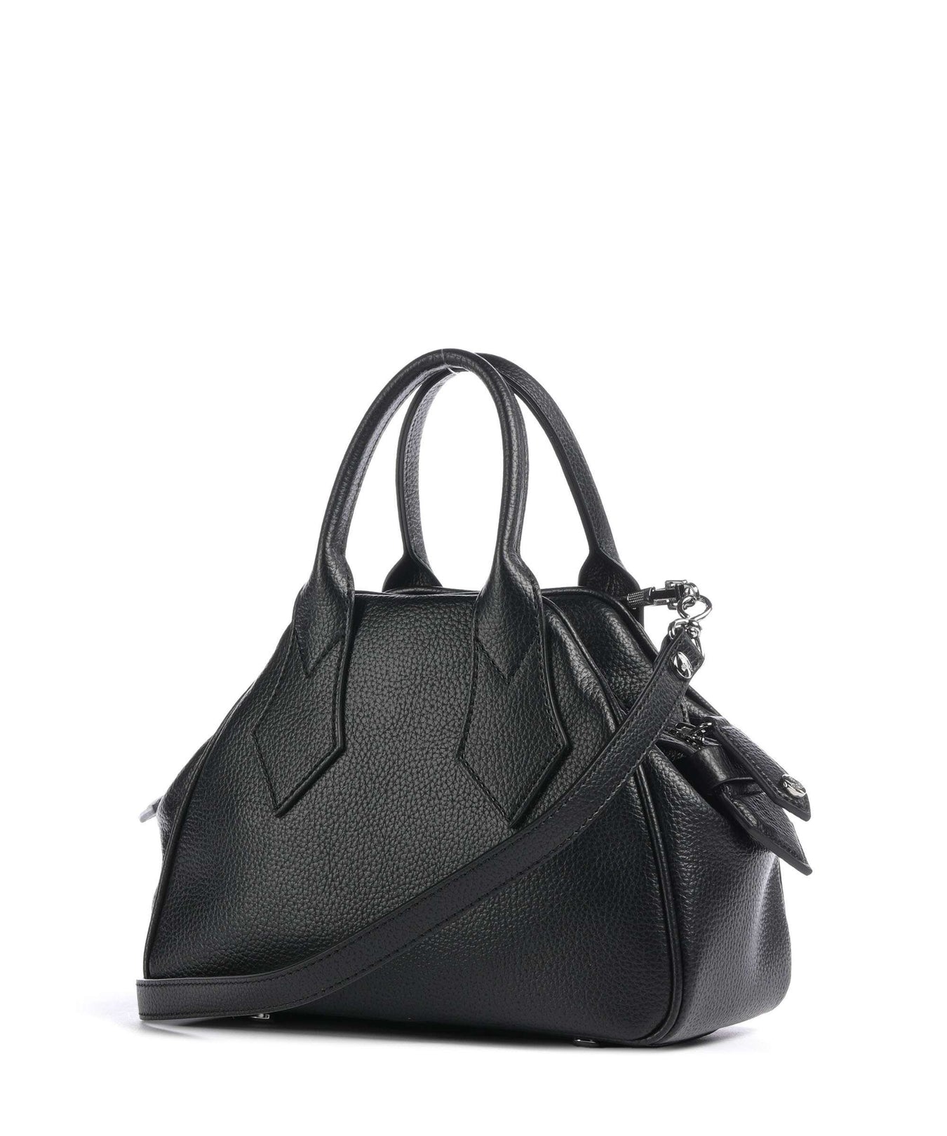 Vivienne Westwood Yasmine Grain Small Handbag black