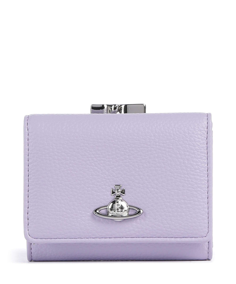 Vivienne Westwood Frame Grain Small Wallet lilac