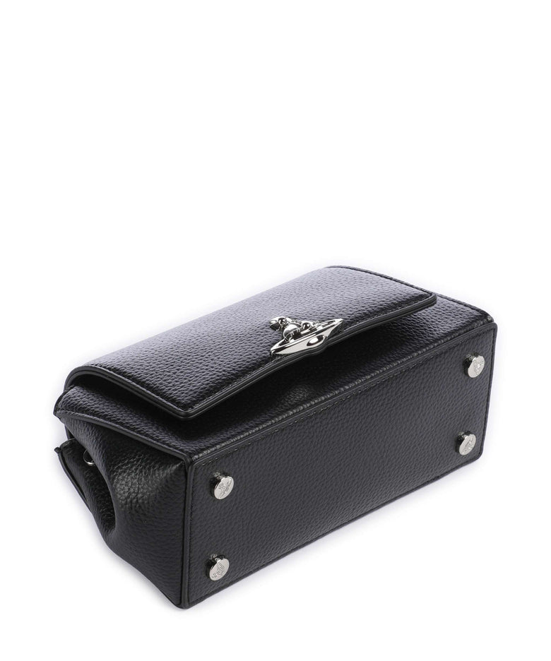 Vivienne Westwood Hazel Grain Small Shoulder bag black