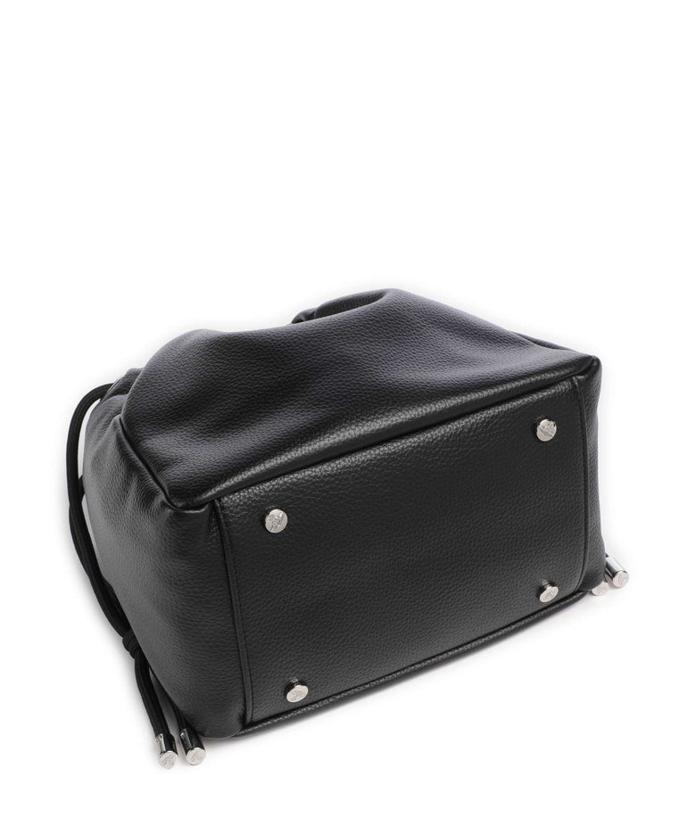 Vivienne Westwood Hilary Grain Small Bucket bag black