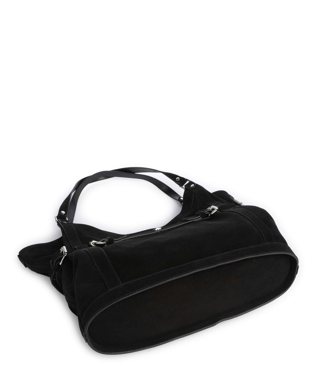 Vivienne Westwood Frankie Suede Large Tote bag black