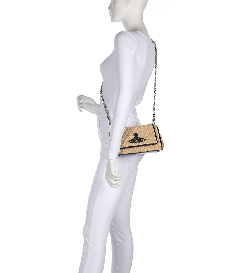 Vivienne Westwood Hazel Medium Shoulder bag natural