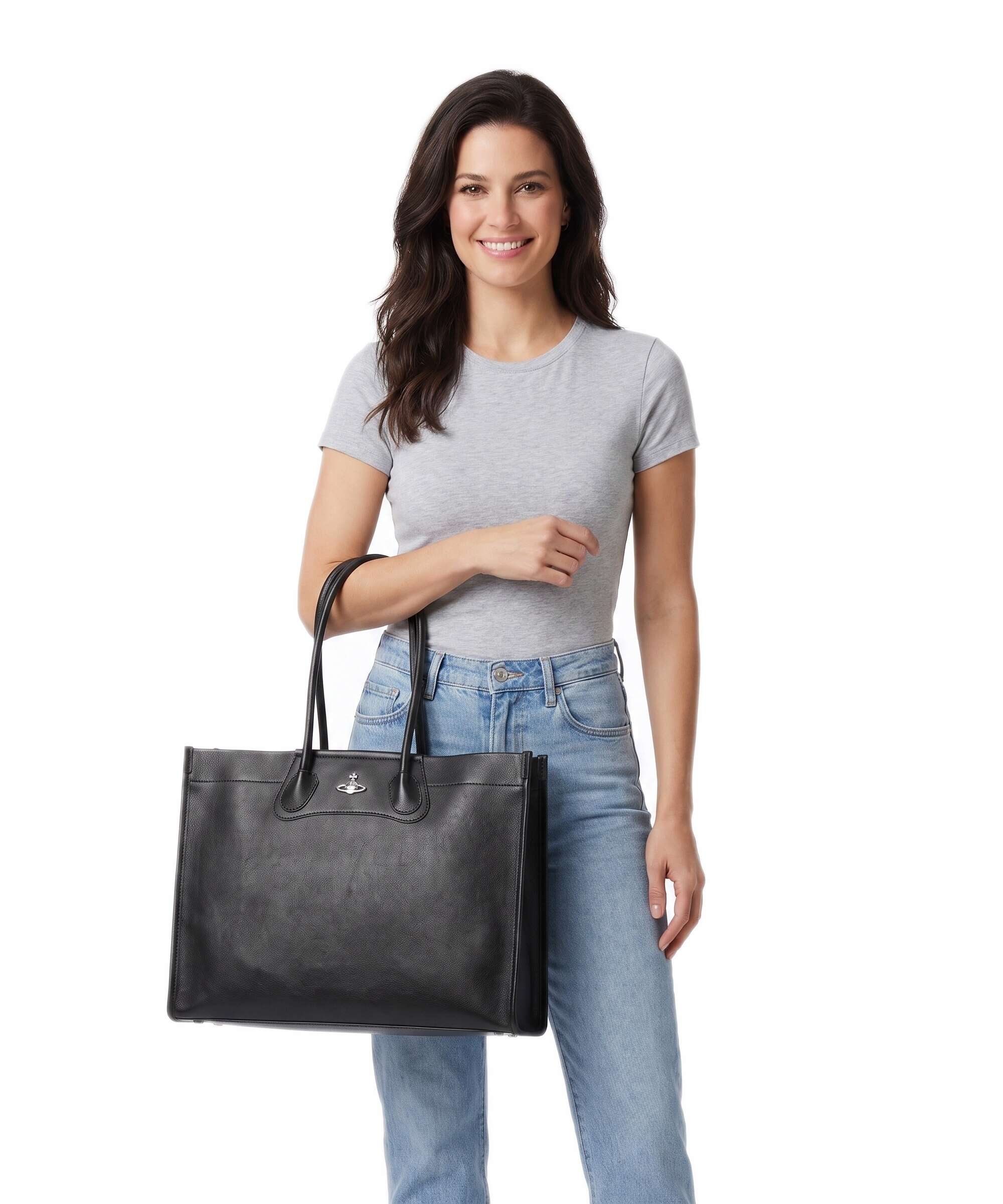 Vivienne Westwood Troy Supple Tote bag black