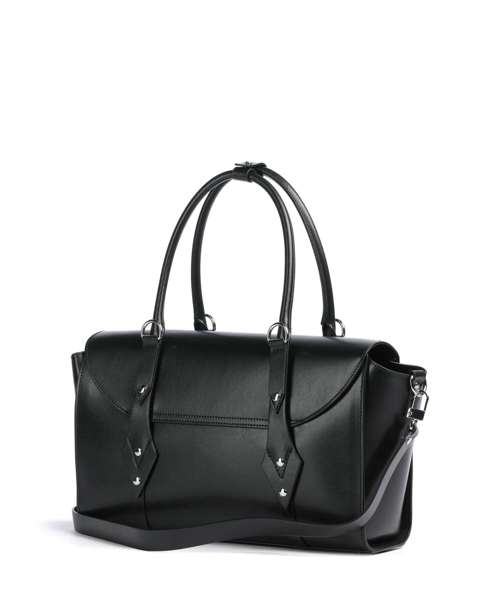 Vivienne Westwood Bettina Smooth Medium Handbag black