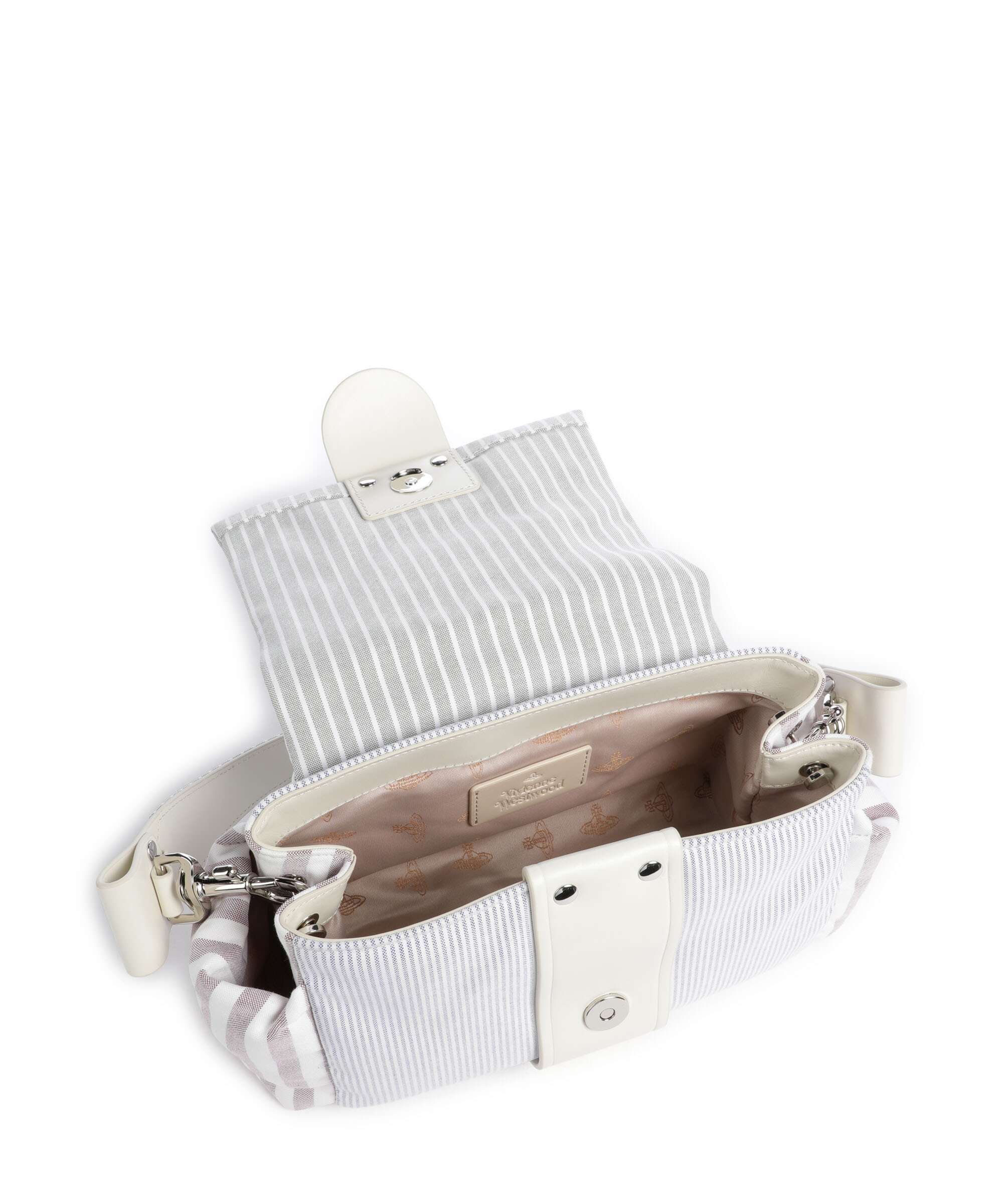 Vivienne Westwood Hazel Treasure Classic Oxford Shirt Shoulder bag multi