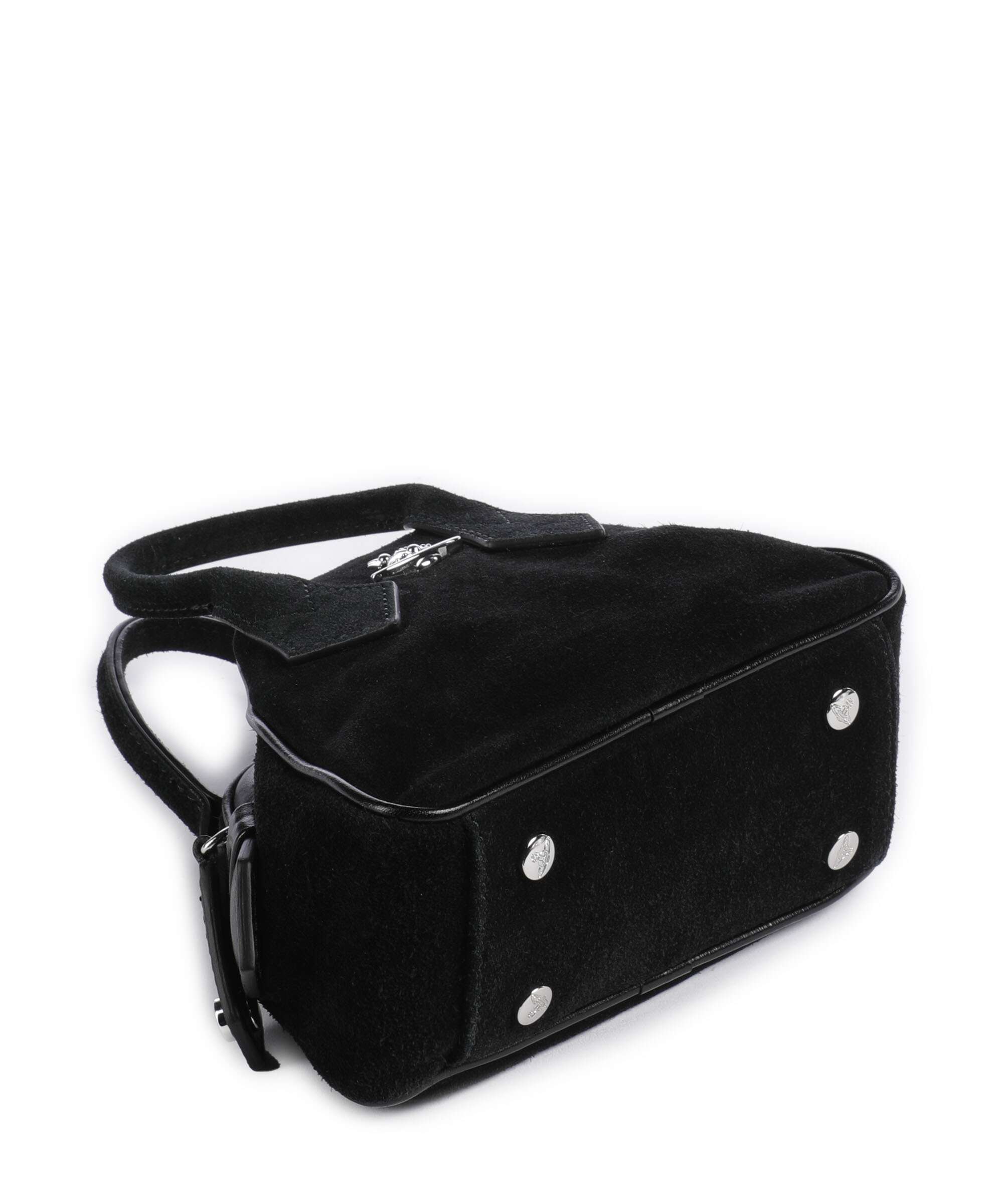 Vivienne Westwood Yasmine Suede Mini Crossbody bag black
