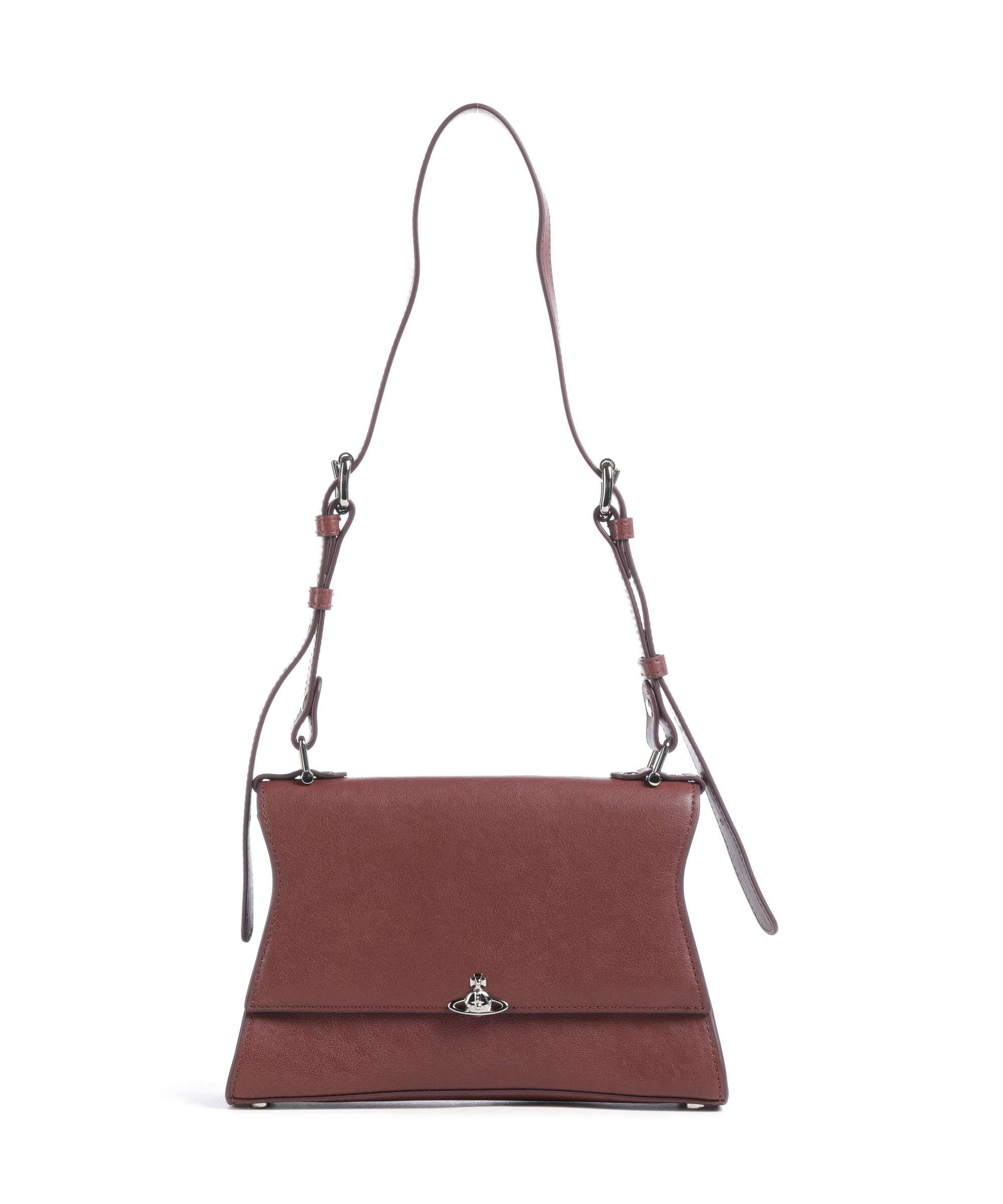 Vivienne Westwood Bianca Supple Small Shoulder bag chestnut