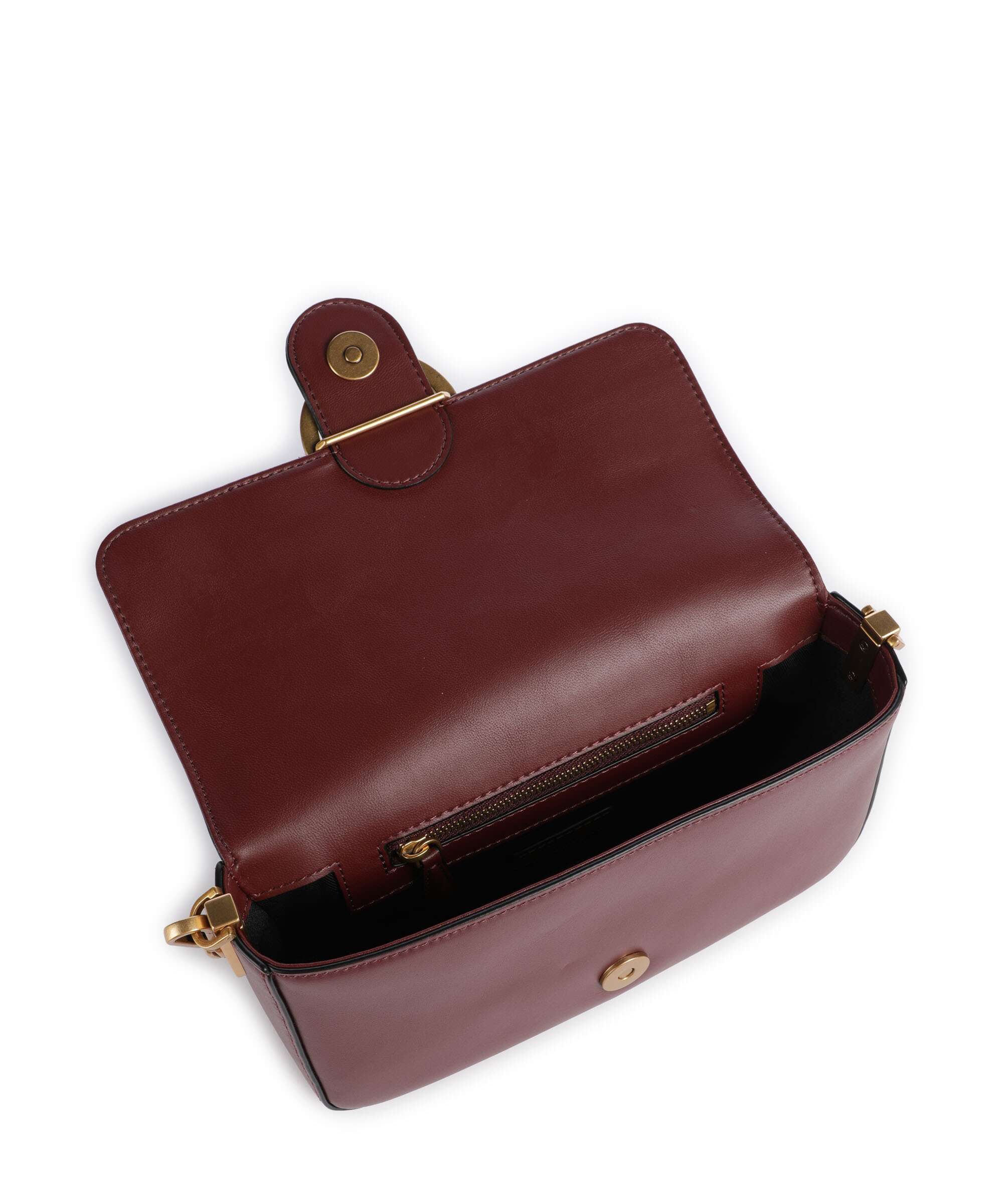 Pinko Love One Mini Slouchy Crossbody bag ribes intenso/antique gold