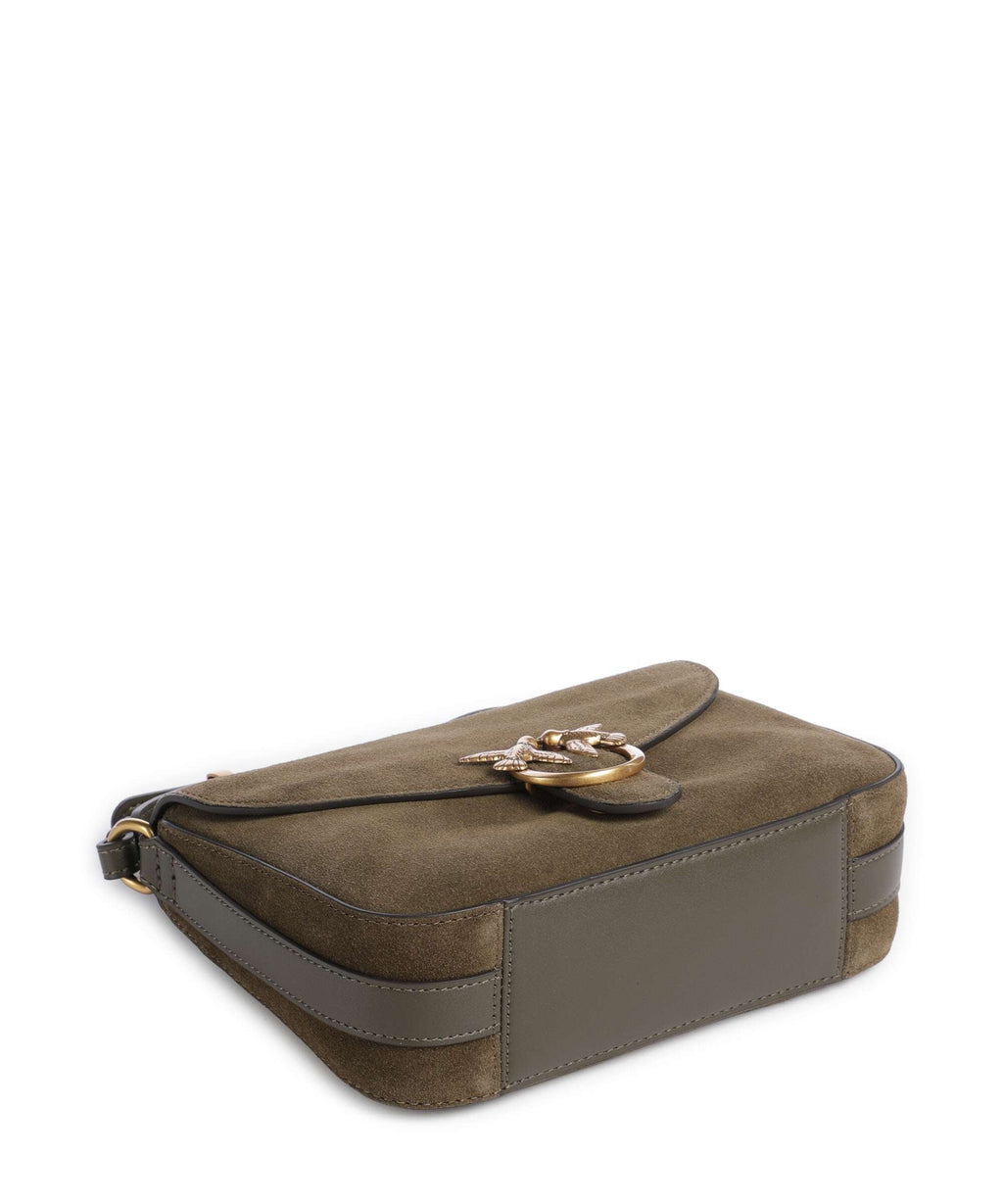 Pinko Love Classic Crossbody bag militar green/gold