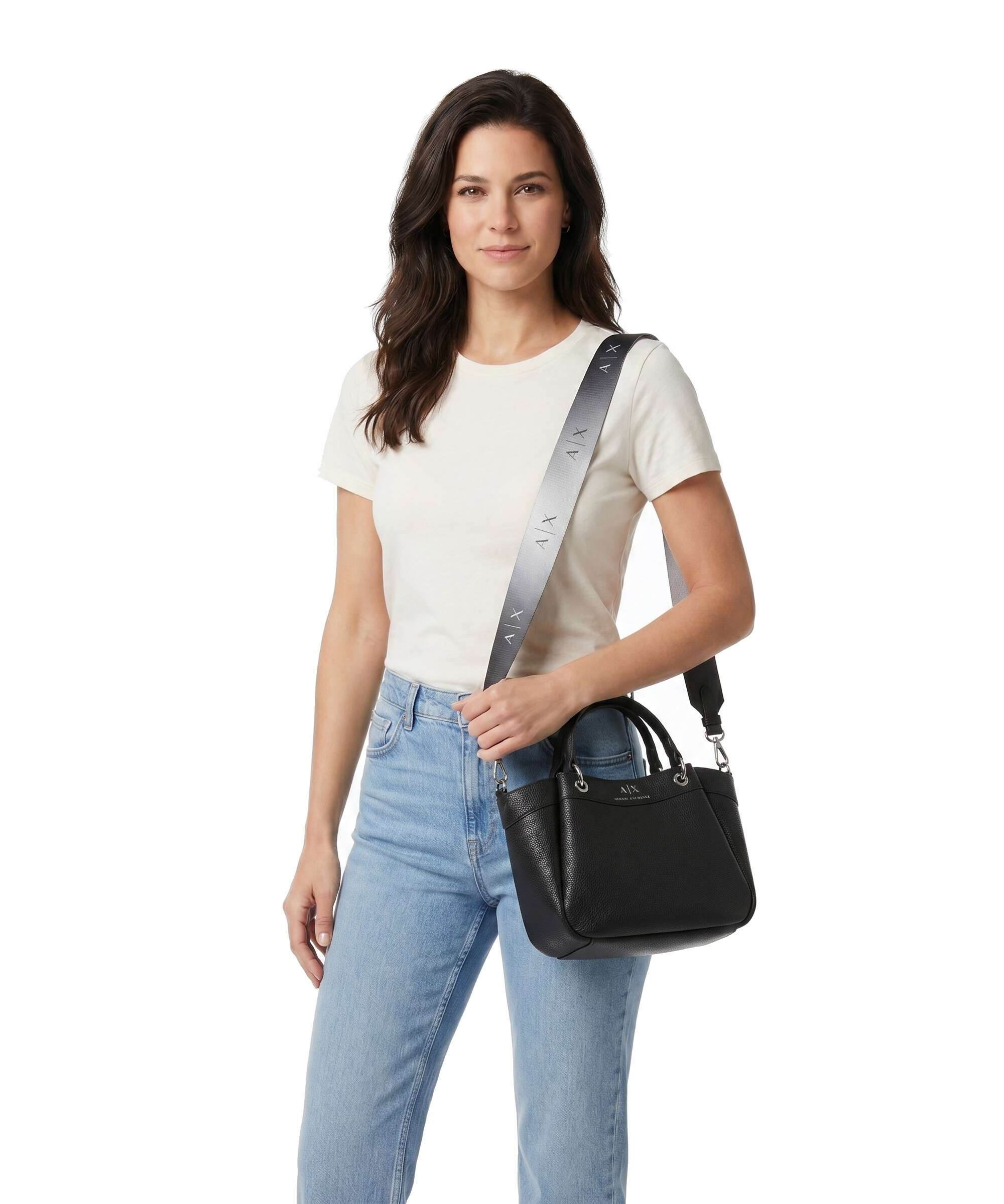 Armani Exchange Wave S Handbag nero