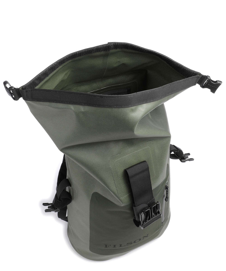 Filson Dry Rolltop backpack green