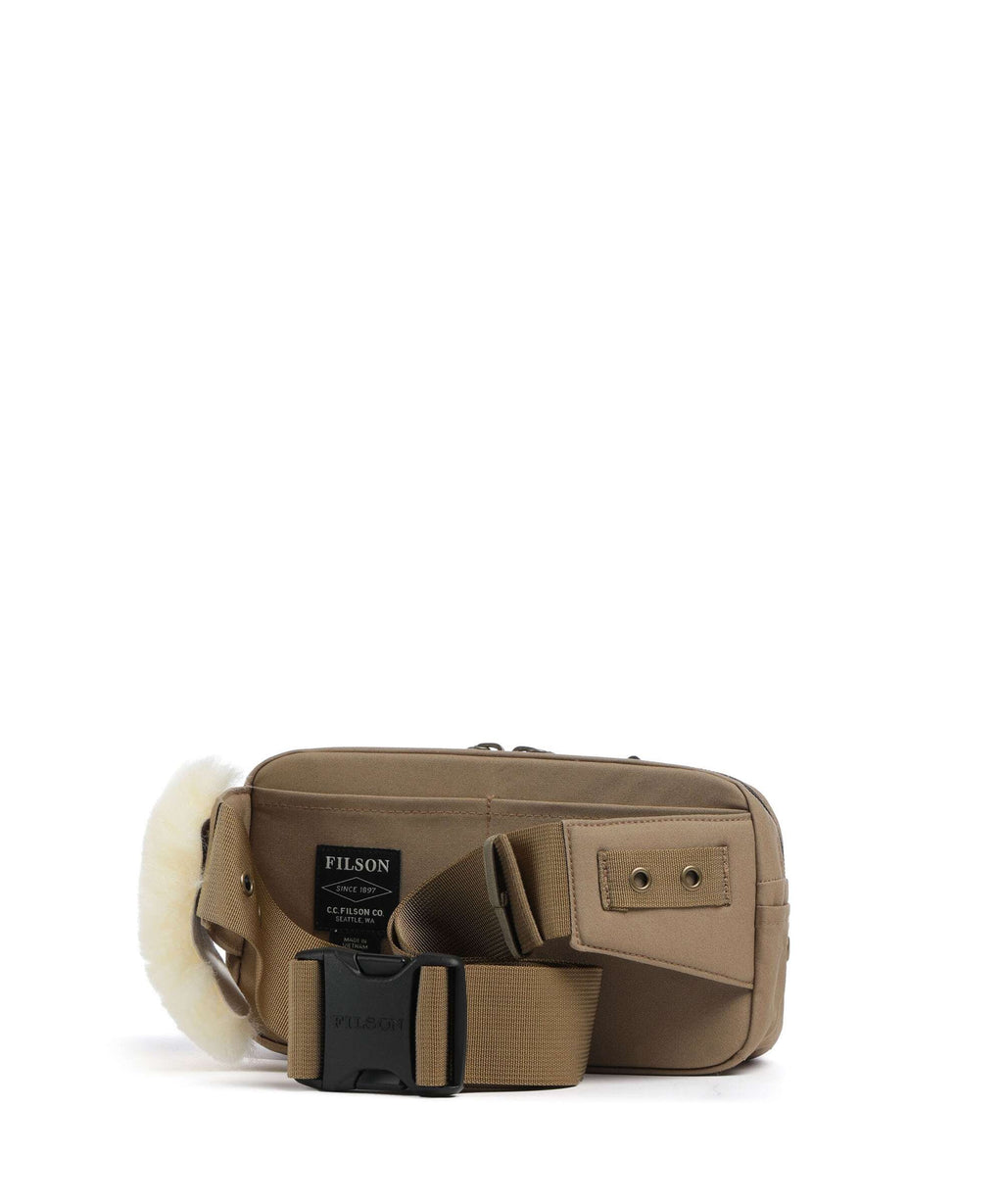 Filson Rugged Twill Fanny pack dark tan