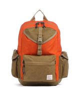 Filson Cordura Nylon Surveyor Zaino dark tan/flame
