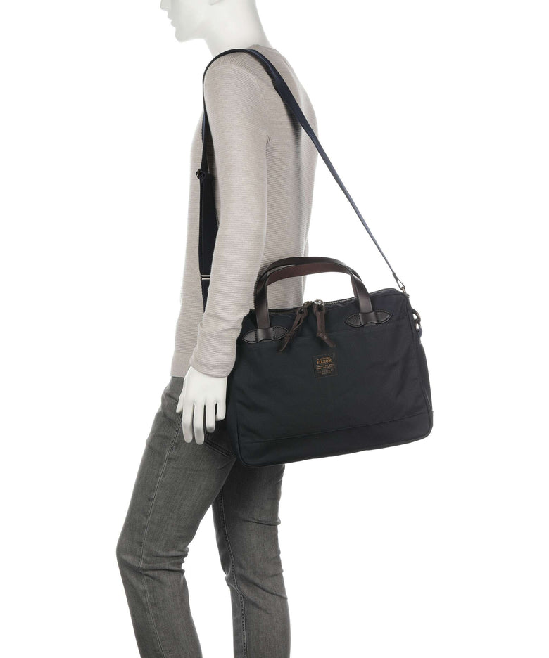 Filson Tin Cloth Briefcase navy