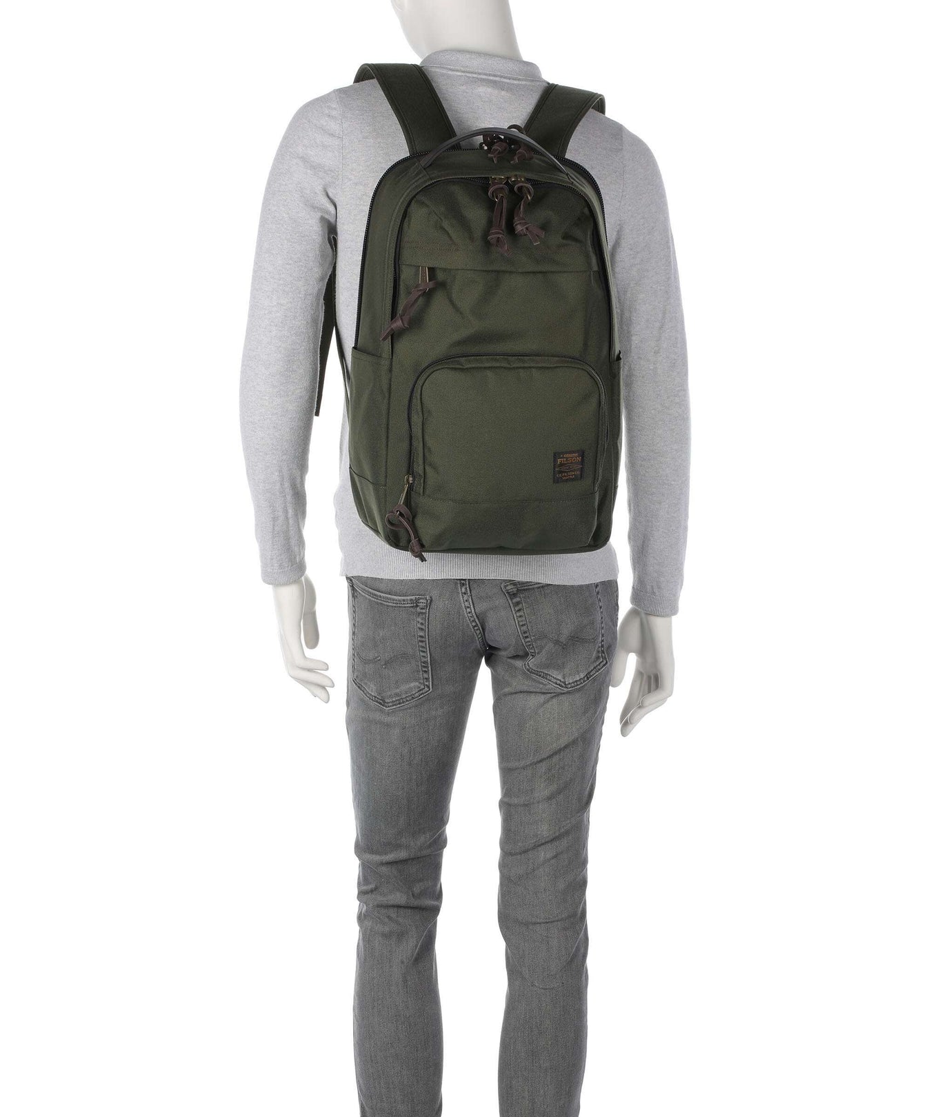 Filson Cordura Nylon Backpack otter green