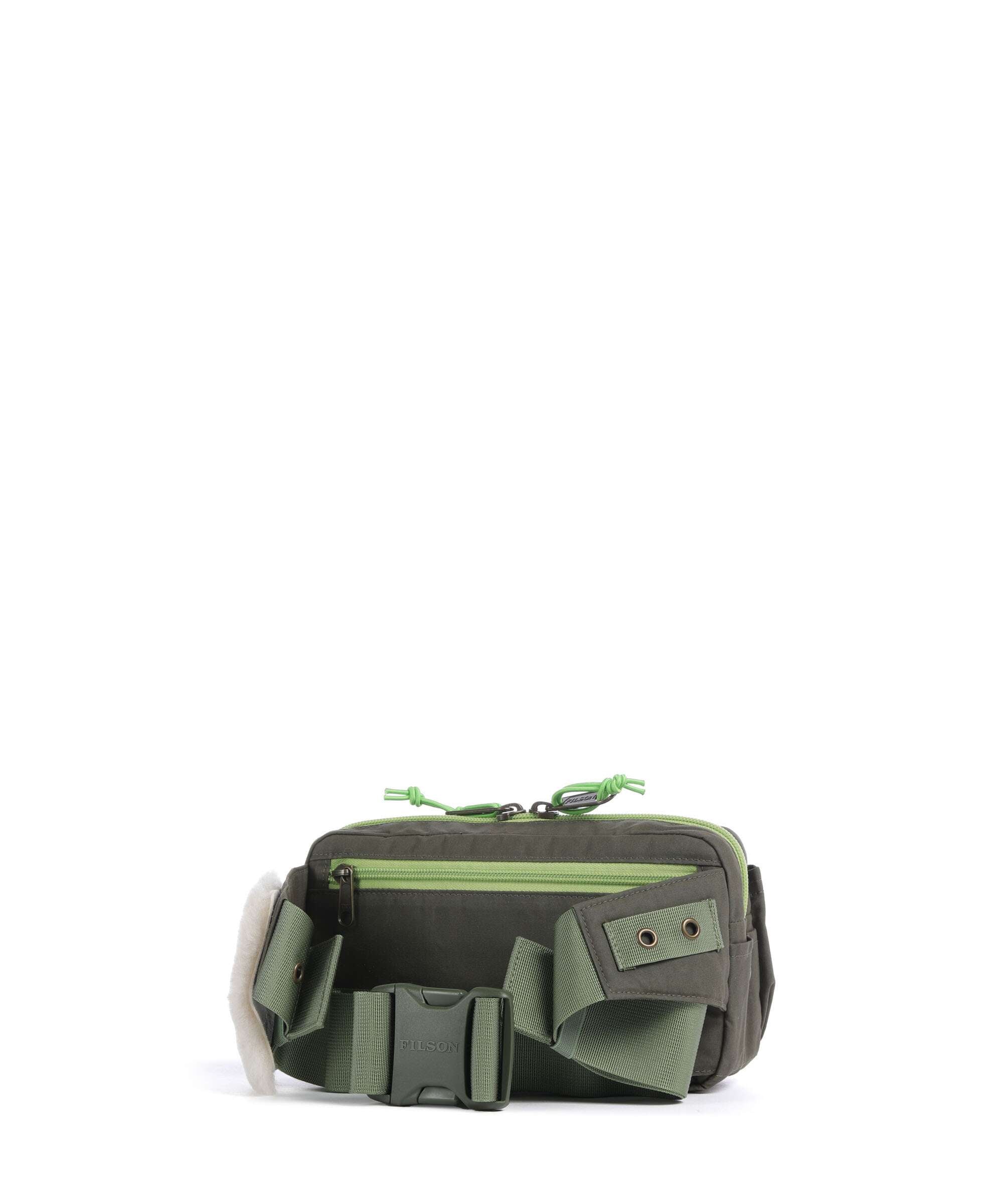 Filson Waxed Cotton Belt bag otter green