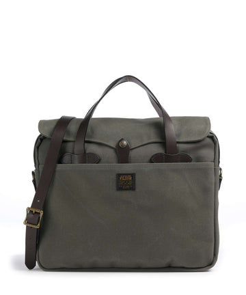 Filson Luggage Twill Cartella otter green
