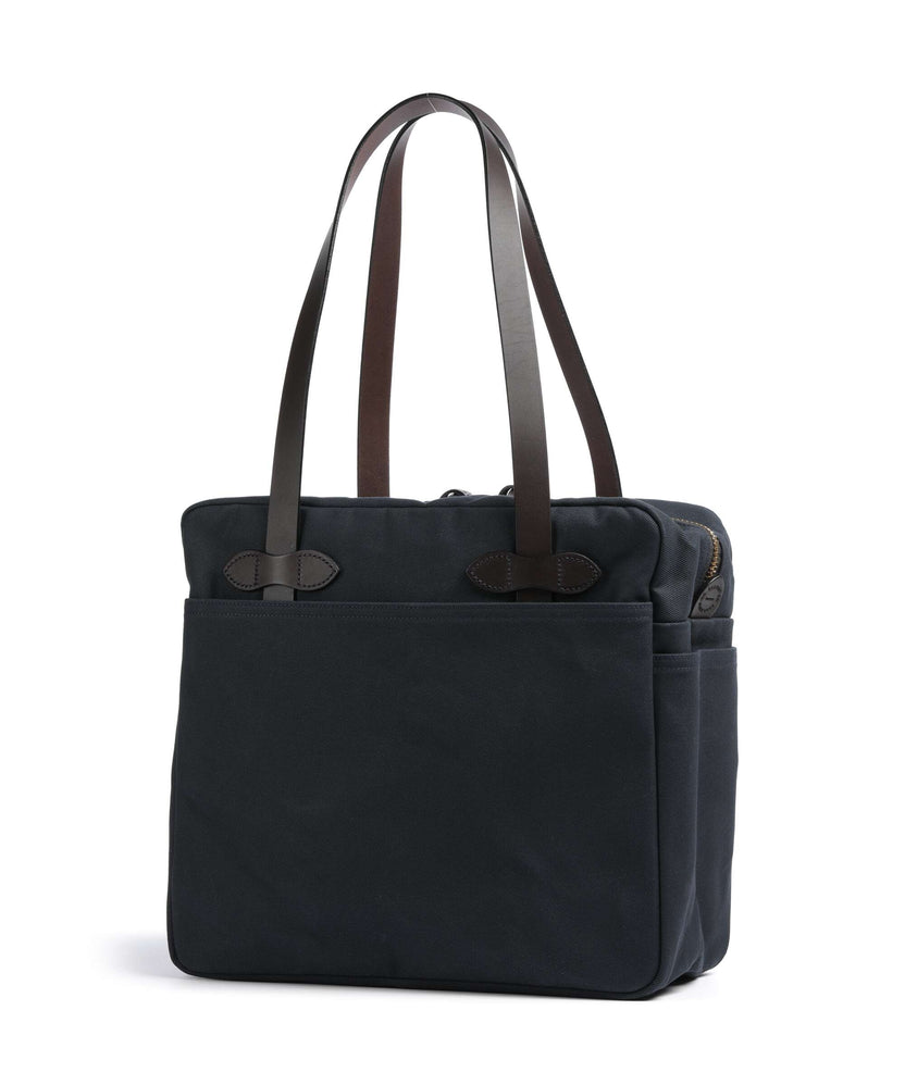 Filson Luggage Twill Tote bag navy