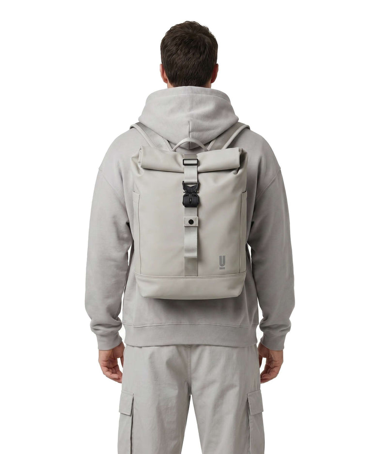 The Urban Society Rolltop backpack light grey