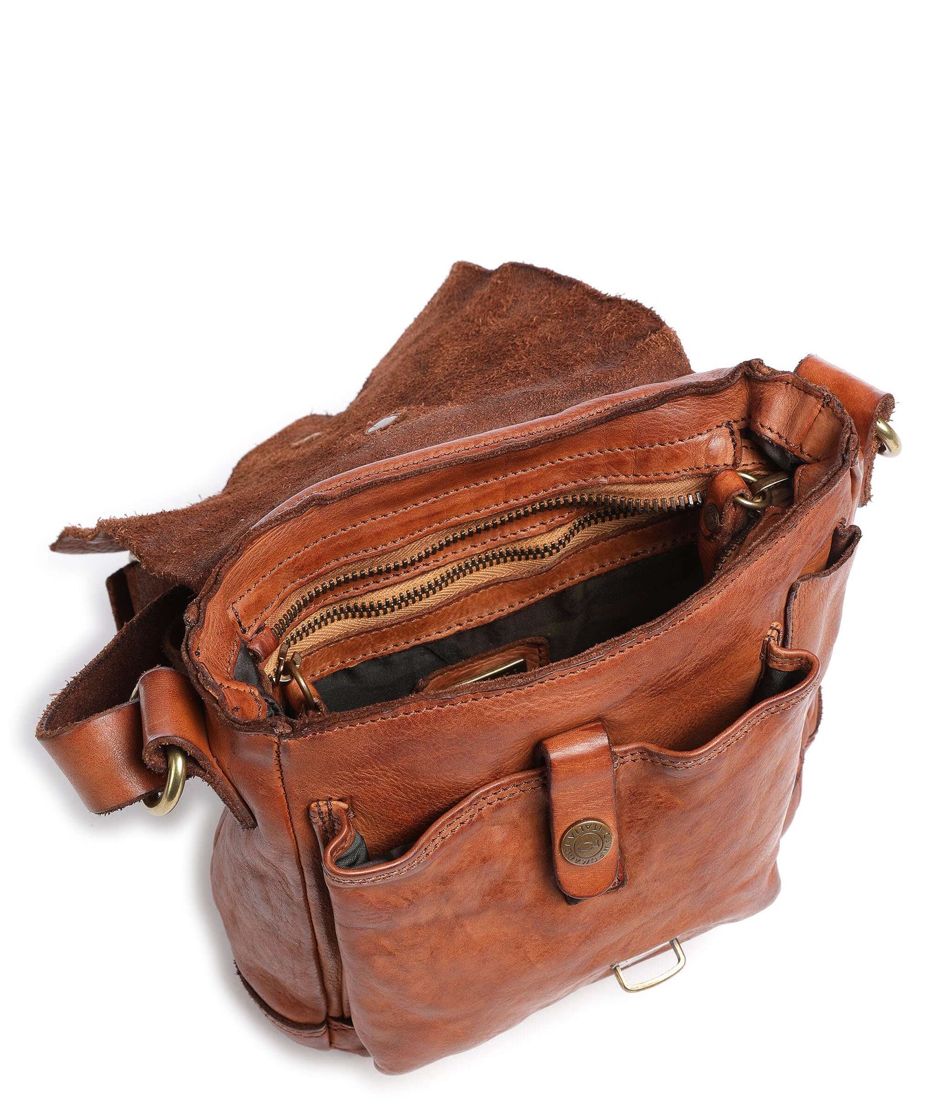 Campomaggi Crossbody bag cognac