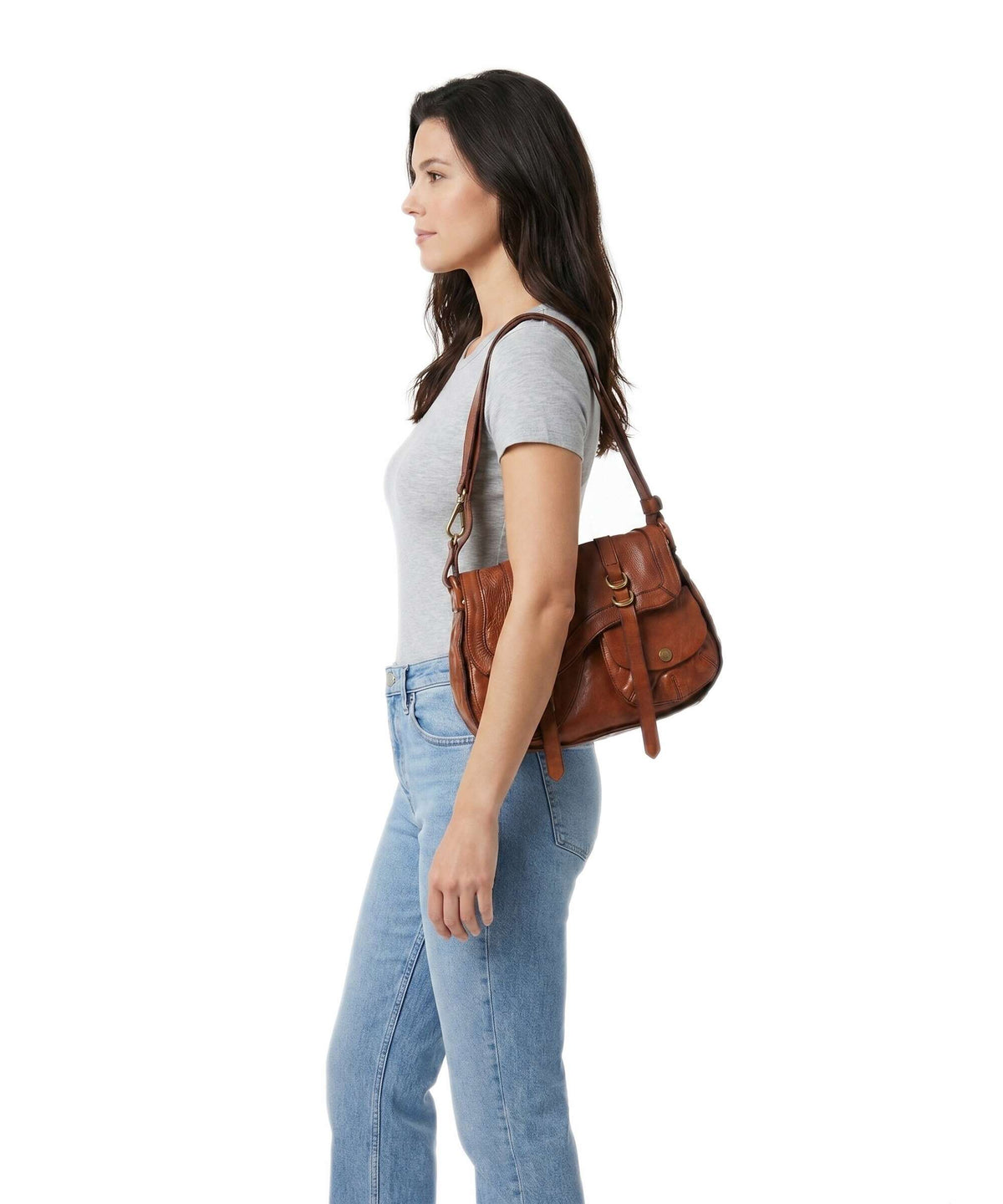 Campomaggi Shoulder bag cognac