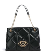 Love Moschino Embossed Q Borsa shopper black