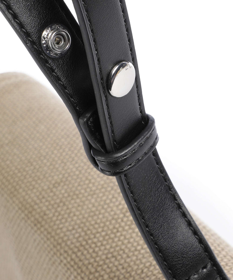 Love Moschino Cargo Canvas Crossbody bag black/gold