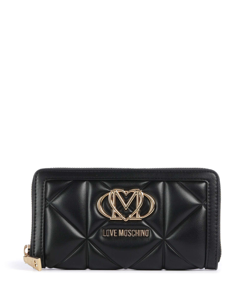 Love Moschino Embossed Q Wallet black