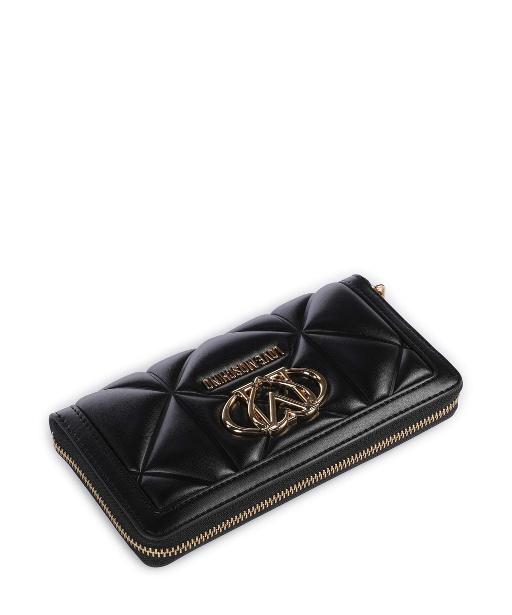 Love Moschino Embossed Q Wallet black