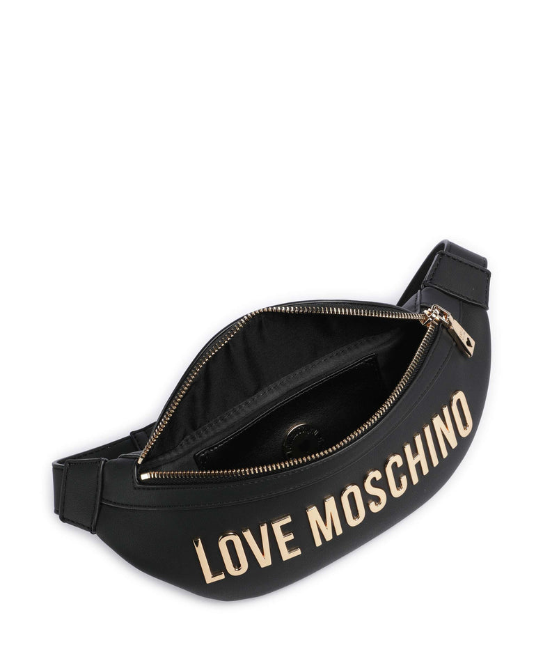 Love Moschino Bold Love Fanny pack black