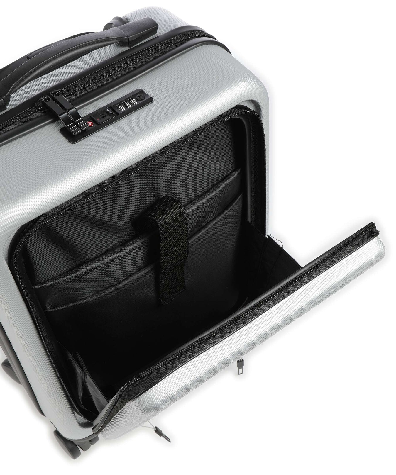 Valentino Bags Lexplor Spinner (4 wheels) silver