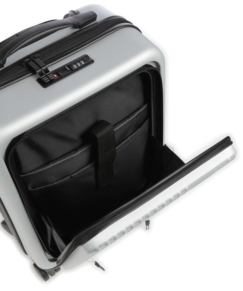 Valentino Bags Lexplor Spinner (4 wheels) silver