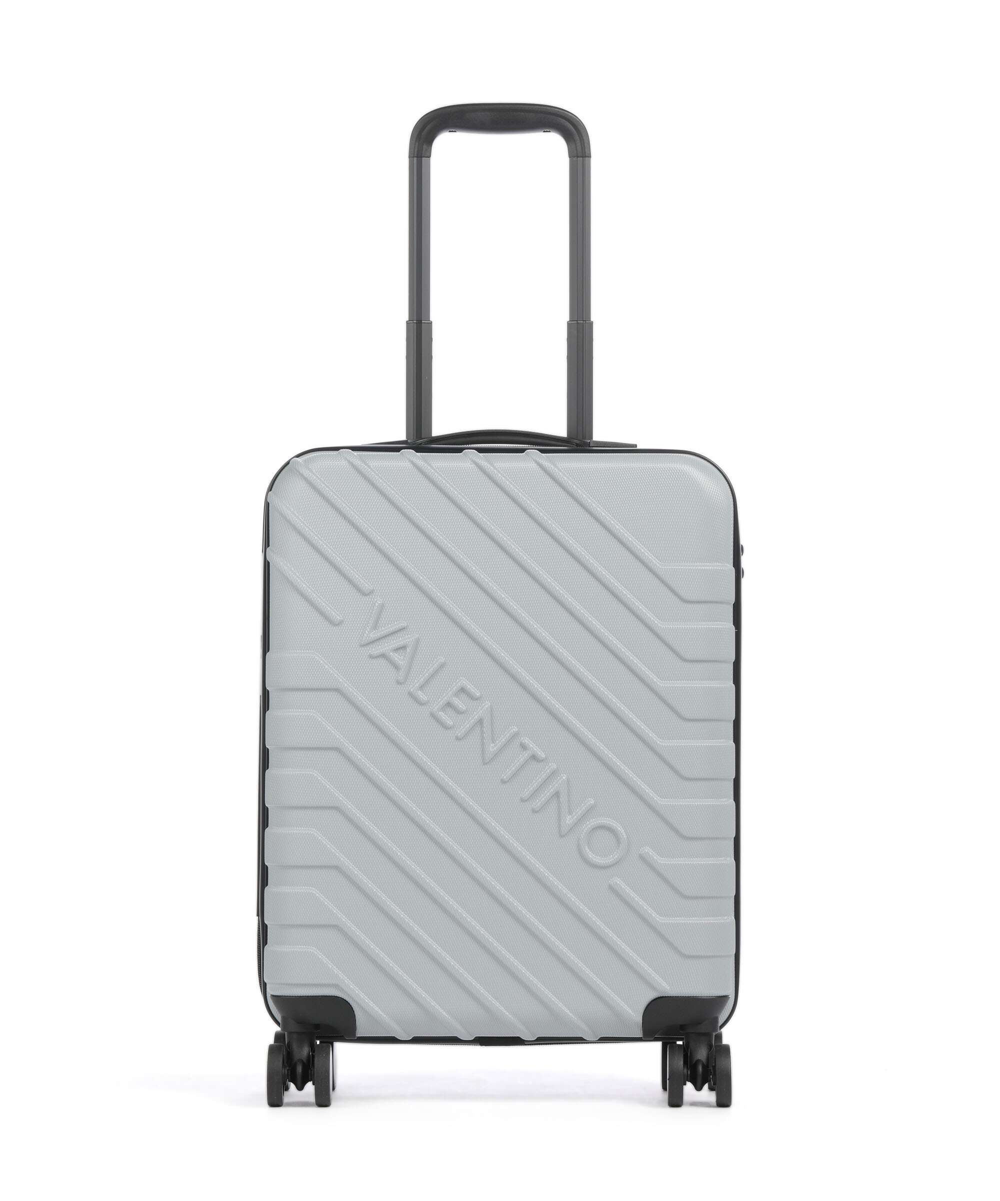 Valentino Bags Starlight Spinner (4 wheels) grigio