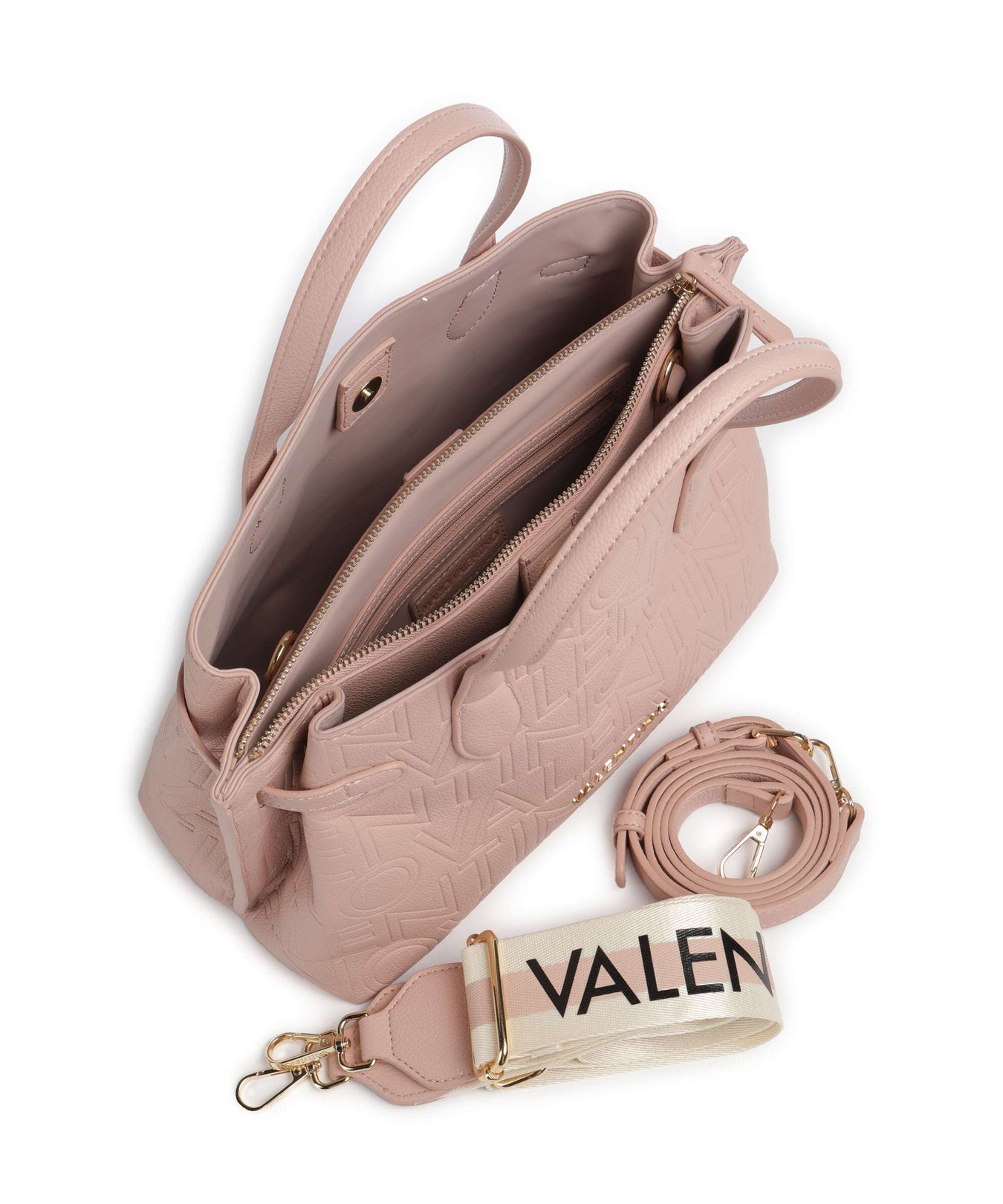 Valentino Bags Pansy Handbag cipria