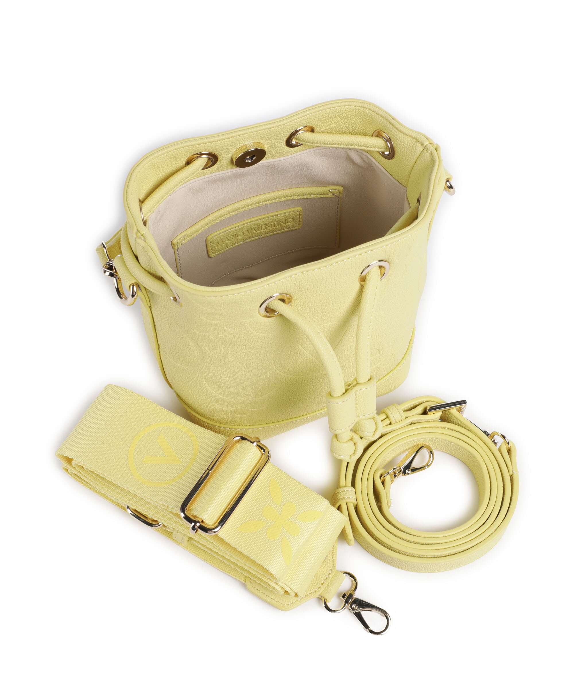 Valentino Bags Samba Re Bucket bag giallo