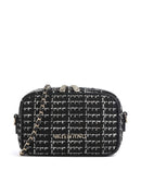 Valentino Bags Tweed Borsa a tracolla nero/multicolour