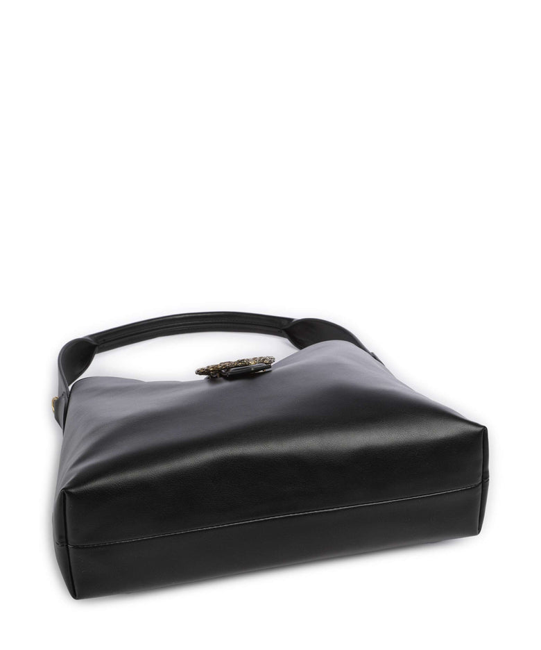 Just Cavalli Iconic Snakes Hobo bag black